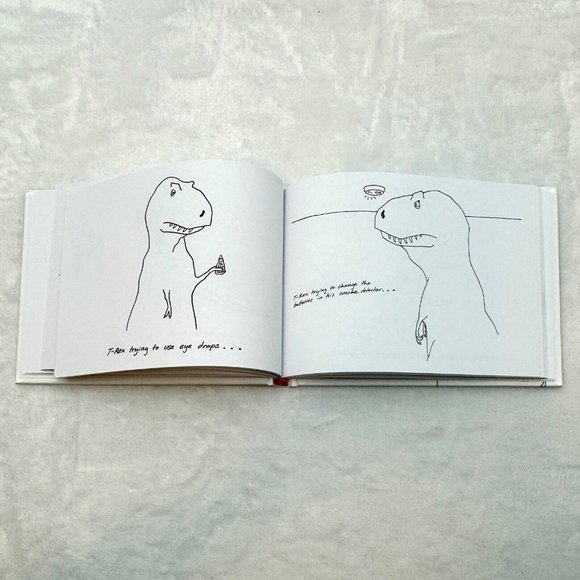 T-Rex Trying A Plume Humor Book by Hugh Murphy - Picture 5 of 7